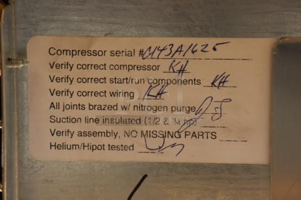 BRAND NEW Delfield N227P 12 Gallon Drop In Freezer with Stainless Steel Lids, 115V, 2.9A, 1 Phase. Minor dent on right panel.