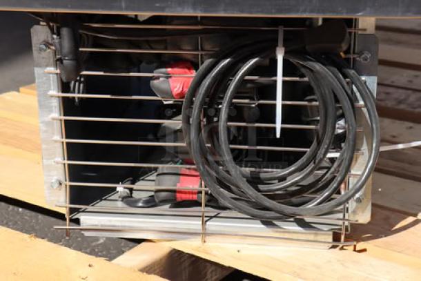 BRAND NEW Delfield N227P 12 Gallon Drop In Freezer, stainless steel lids, minor dent on right panel, S/N 2504820100130.