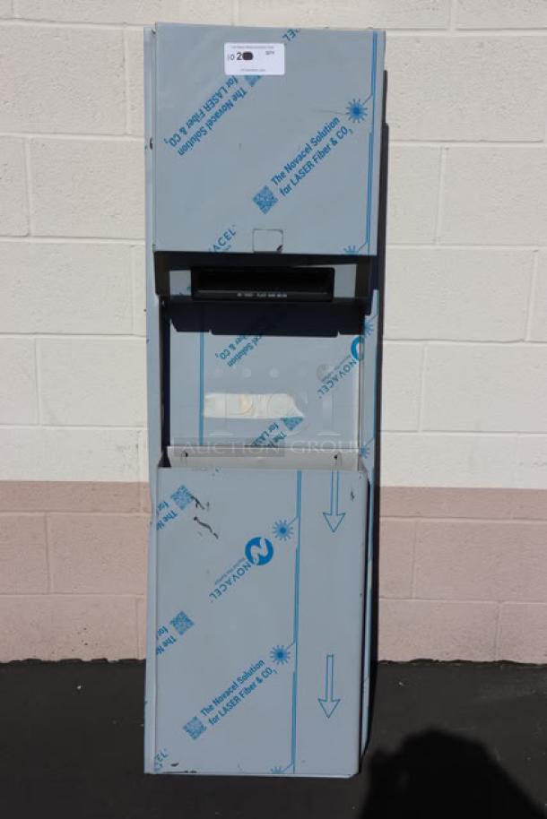 BRAND NEW American Specialties Simplicity 10-646924A recessed paper towel dispenser with 12-gallon waste receptacle.