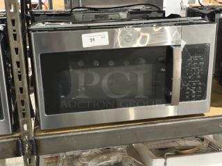 BRAND NEW GE JVM6175SK6SS 1.7 cu ft over-the-range microwave, stainless steel, sensor cooking, minor scratches.
