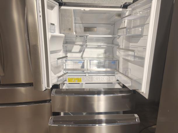 Frigidaire Gallery 21.5 cu ft 4-Door French Door Refrigerator, Model GRMC2273CF04, new condition, counter-depth design.
