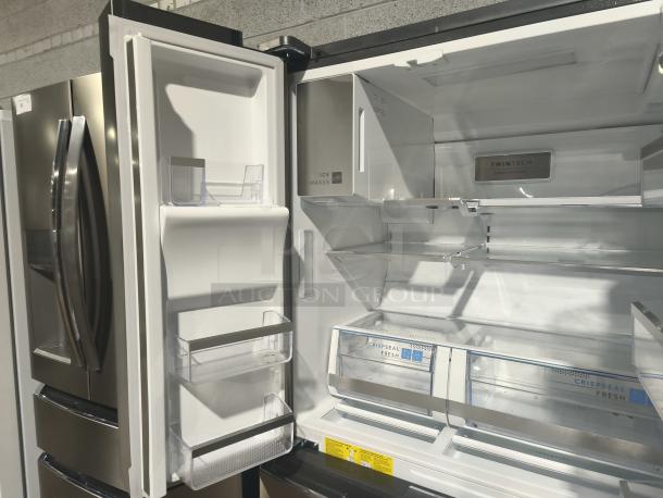 Frigidaire Gallery 21.5 cu ft counter-depth 4-door French door refrigerator, model GRMC2273CF04, new condition.