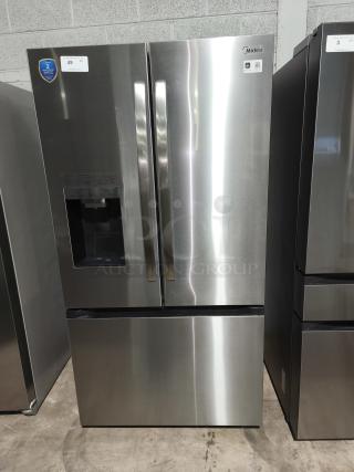 NEW Midea 29 cu. ft. OneTouch AutoFill™ French Door Refrigerator, model MRF29D9BST, stainless steel finish.