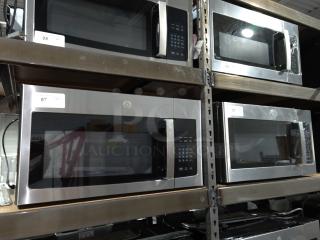 GE 1.6 cu ft Over-the-Range Microwave JVM3162RJSS, stainless steel, brand new with scratch and dent, digital display.