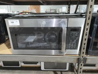 BRAND NEW GE JVM6175SK6SS 1.7 cu ft over-the-range sensor microwave oven, stainless steel, scratch and dent condition.