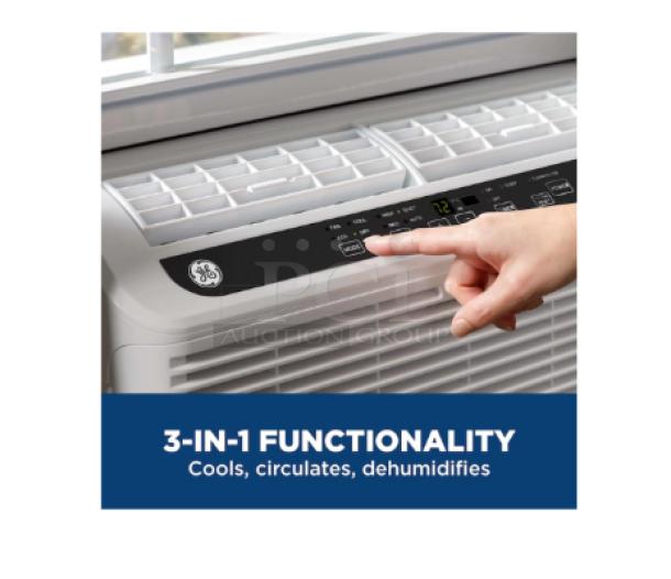 BRAND NEW GE AHD06LZQ1 6,200 BTU window air conditioner. Features 3-in-1 functionality, digital display, scratch and dent.