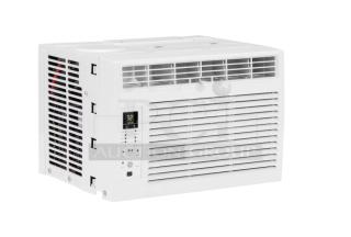 BRAND NEW GE 6,000 BTU window air conditioner, model AWFS06BWL, electronic controls, scratch and dent condition.