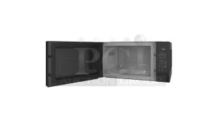 BRAND NEW GE Profile 2.2 Cu. Ft. Built-In Sensor Microwave, Model PCWK22U1WBB, open door, scratch and dent condition.