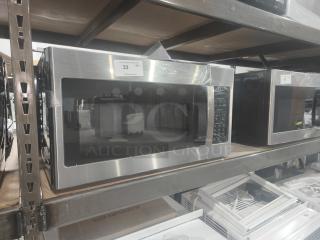 BRAND NEW SCRATCH AND DENT - GE 1.7 cu ft Over-the-Range Sensor Microwave Oven - Item #1214789