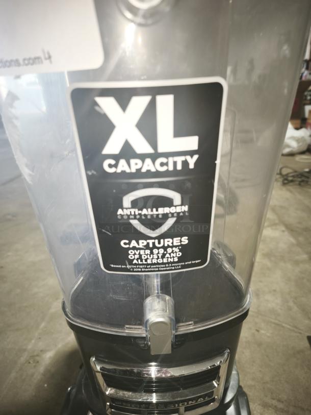 Shark UV550 Lift-Away XL Upright Vacuum, tested and working, anti-allergen seal, XL capacity, over 99.9% dust capture.