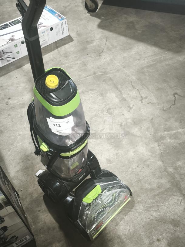 BISSELL ProHeat 2X Revolution Carpet Cleaner, Model 1548, pet variant, tested and working, visible green accents.