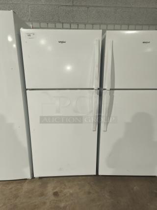 TESTED AND WORKING!!! Whirlpool 30-inch Wide Top-Freezer Refrigerator — 18 cu ft - Item #1215445