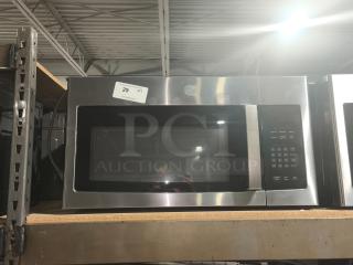 BRAND NEW SCRATCH AND DENT -GE 1.6 cu ft Over-the-Range Microwave Oven - Item #1214785