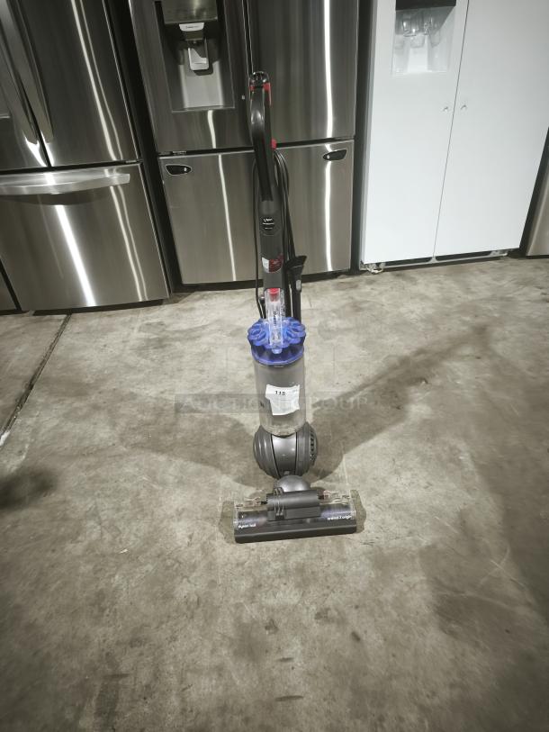 Dyson Ball Multi Floor 2 Upright Vacuum Model UP19, tested and working, with visible serial number tag, in good condition.