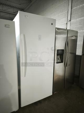 LIKE NEW!!!! GE 21.3 Cu. Ft. Frost-Free Upright Freezer - Item #1214745