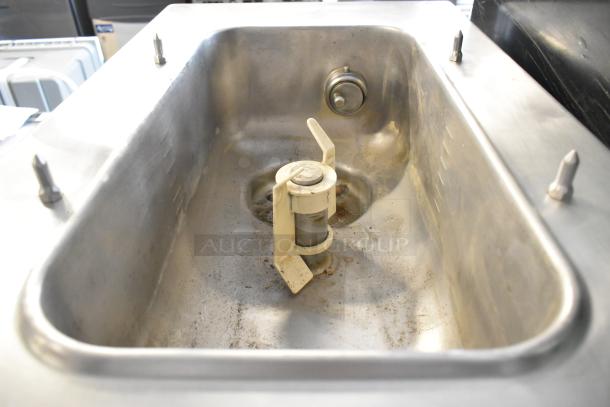 Taylor PH61-33 stainless steel soft serve ice cream machine, single flavor, air cooled, 208-230V, 3 phase, used condition.