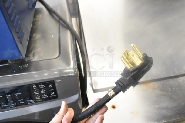 Electrolux HSSPAN Panini Press, stainless steel, commercial, 208V, countertop model, visible power cord.