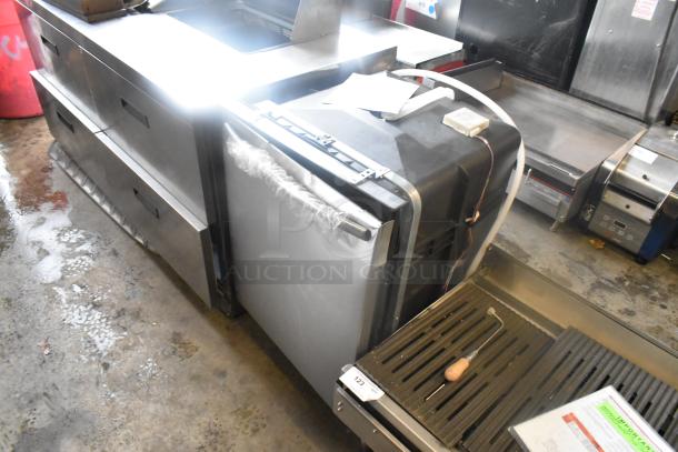 Frigidaire GDPH4515AF2B Undercounter Dishwasher, stainless steel, 115 Volts, 1 Phase, visible handle wrapping, used condition.