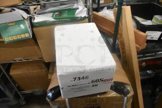 "Brand new scratch and dent Robot Coupe 303160S motor assembly box for R2, R2 Dice, R2CLR Dice, and R2 Dice Ultra Series."