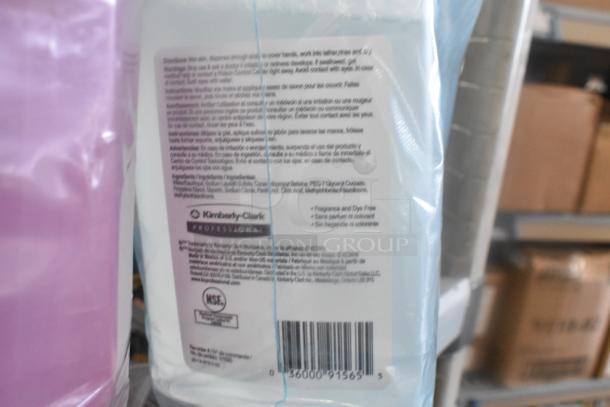 20 assorted items including Bunn filters, Diversey Oxivir sanitizer, Scott dispenser, and foam skin cleanser.
