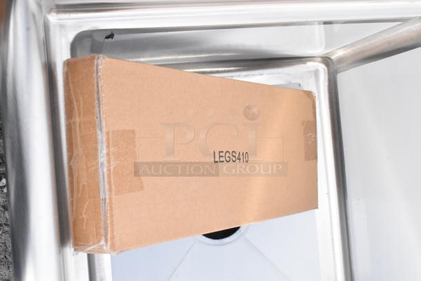 BRAND NEW Steelton 522US1816 18"x16" utility sink, scratch & dent condition, includes LEGS410 box.