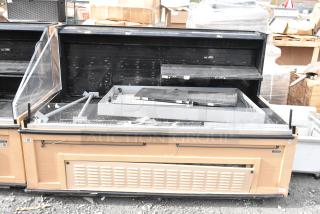 Killion Metal Commercial Open Grab N Go Merchandiser, 208/230 Volts, 1 Phase. Used condition with visible wear.