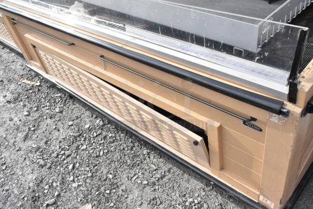 Killion Metal Commercial Open Grab N Go Merchandiser, 208/230 Volts, 1 Phase, visible logo, solid condition, beige exterior.