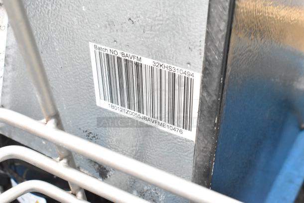 BAVFM mini cooler with visible barcode and batch number; includes 2-drawer filing cabinet and metal rack.
