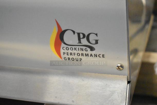 BRAND NEW 2025 Cooking Performance Group 60" Stainless Steel Gas Griddle, Model 351GMCPG60NL, 150,000 BTU, scratch and dent condition.