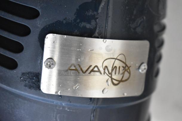 BRAND NEW AvaMix 928IBHD21 21" heavy-duty immersion blender with visible logo plate; minor cosmetic scratches; 1 1/4 hp, 120V.