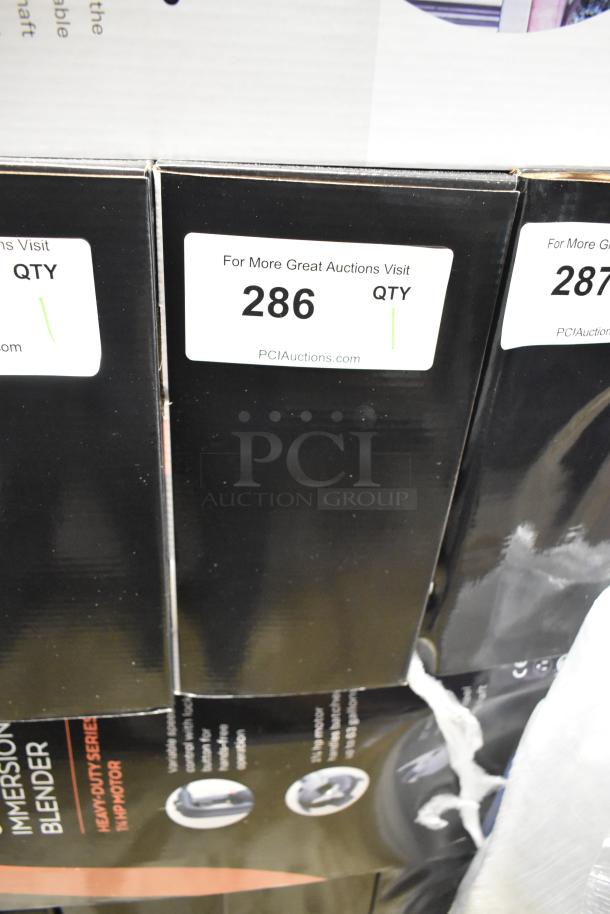 Brand new Avamix 928IBHD21 21" immersion blender, 1 1/4 hp, variable speed, 120V 1 phase, in box with minor scratches.