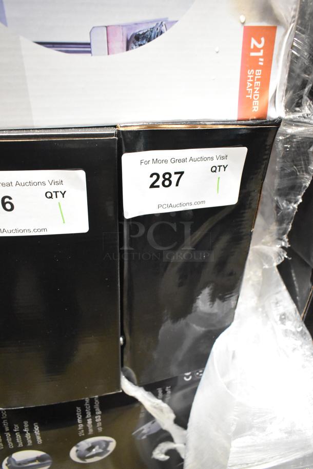 BRAND NEW SCRATCH AND DENT! AvaMix 928IBHD21 21" Heavy-Duty Immersion Blender, 1 1/4 hp, 120V, 1 Phase, item tag "287".