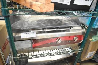 Brand new Avantco 177EG24N stainless steel griddle, 208/240V, 1 phase, scratch and dent, countertop model.