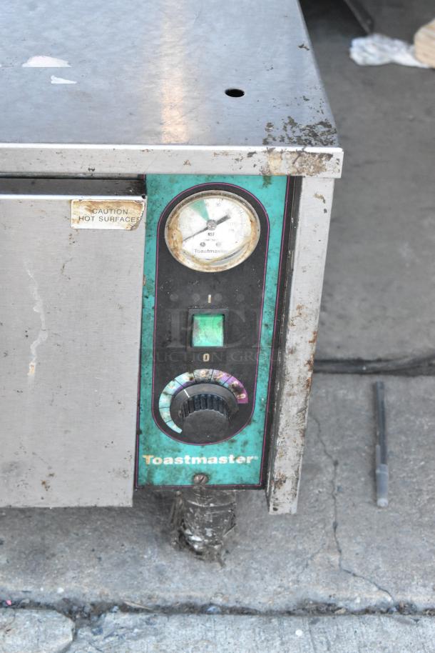 Toastmaster HFS09 Stainless Steel Warming Drawer, single drawer, 120V, 1 phase, used condition, caution label present.