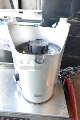 2021 Zumex Multifruit LED juicer base, metal, countertop model. 115V, 1 phase. Visible label with item number.