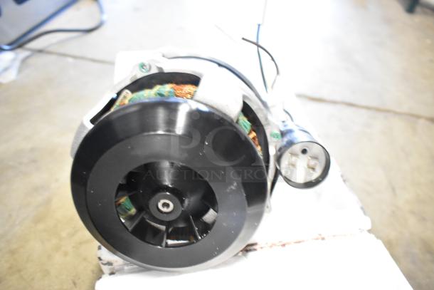 Robot Coupe 303160S Motor Assembly, compatible with R2 series, new condition with scratches and dents visible.
