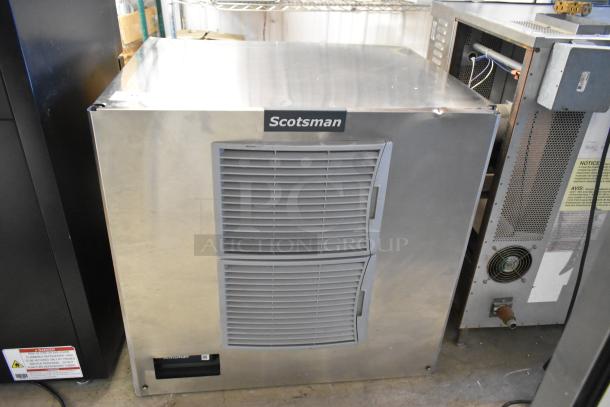 BRAND NEW SCRATCH AND DENT 2024 Scotsman MC1030MA-32A stainless steel ice machine, 1077 lb capacity, Prodigy Elite® Series.