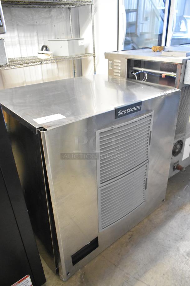 2024 Scotsman MC1030MA-32A stainless steel ice machine, brand new, scratch and dent, 1077 lb. capacity, Prodigy Elite® Series.