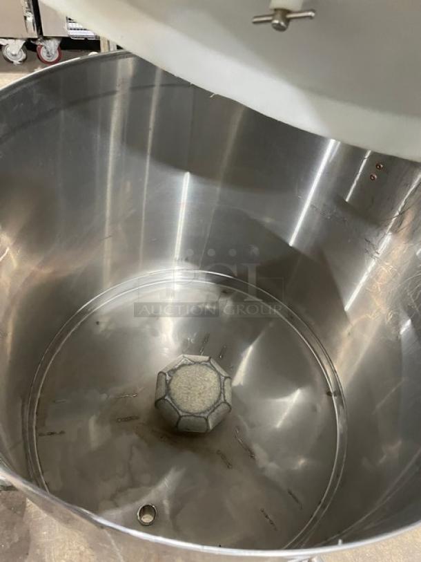 Delfield Salad Ace Series 20 Gal. Salad Dryer, Model SALD-1. Stainless steel, electric-powered, on casters. Excellent condition.