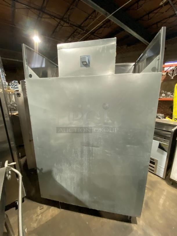 Delfield 6000XL Series stainless steel 2-door reach-in freezer, Model 6151XLS, on casters; Energy Star certified.