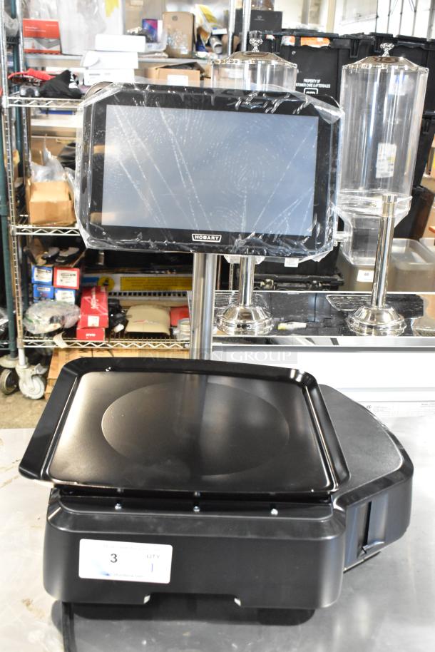 BRAND NEW 2024 Hobart HTi-SSLSC 30 lb. scale with label printer, scratch and dent condition, 120/208-240V, 1 phase.