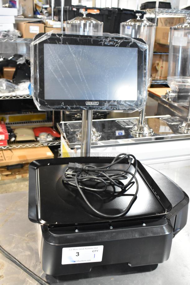 BRAND NEW 2024 Hobart HTi-SSLSC Metal Commercial 30 lb. Price Computing Scale with Label Printer, Scratch and Dent, 120/208-240V.