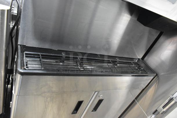 Hoshizaki DCM-751BAH stainless steel icemaker with water and ice dispenser, 115V, 1 phase. Appears in used condition.