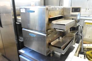 2 2018 Turbochef HCS1618 Stainless Steel Commercial Countertop Electric Powered Conveyor Rapid Cook Oven. 208/240 Volts, 1 Phase. 2 Times Your Bid! - Item #1215468