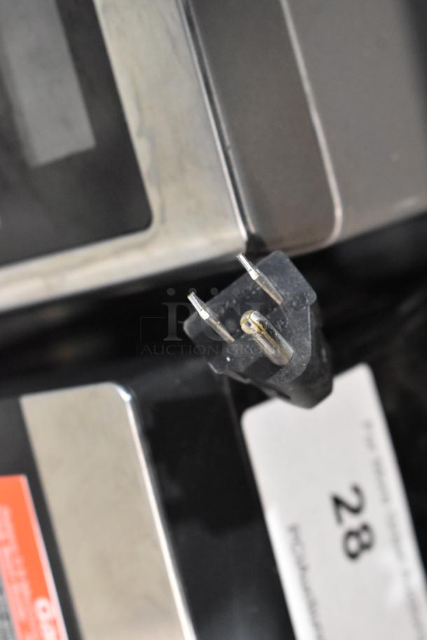 2020 Galanz GSWWD09S1A09A Microwave power cord. Model label visible. 120 Volts, 1 Phase. Clean condition.
