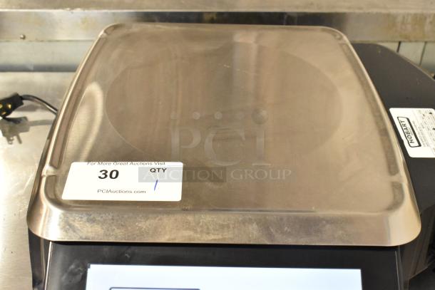 2020 Hobart HTi-7LH4W metal commercial countertop scale, tested and working, 120/208-240 Volts, 1 phase.