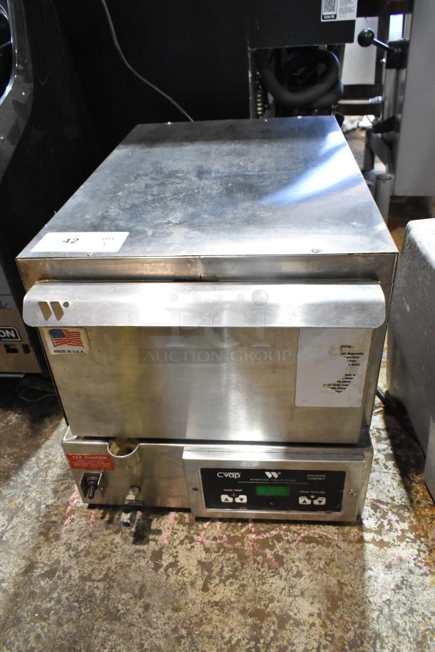 2017 Winston CVap HBB0N1IE S Series stainless steel warming drawer, 120V, single drawer, good condition, control panel.