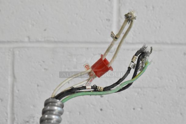Hatco GRAH-48D double heat strip wiring, metal casing, 120 volts, 1 phase, labeled wires, good condition.
