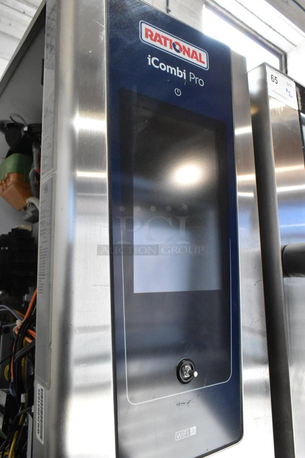 Rational iCombiPro convection ovens, stainless steel, 2021 model, electric 440/480V, 3 phase, commercial use.