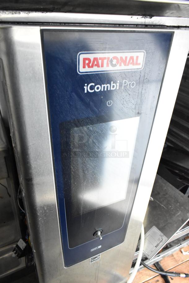 Rational iCombiPro stainless steel convection oven, electric-powered, model LM100CE.AXXXX, 440/480V, 3 phase.